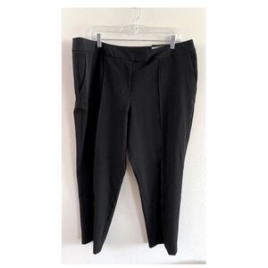 NWT Worthington Black Creased Dress Pants 16